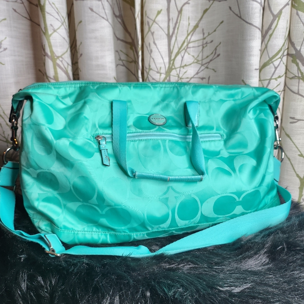 COACH overnight bags